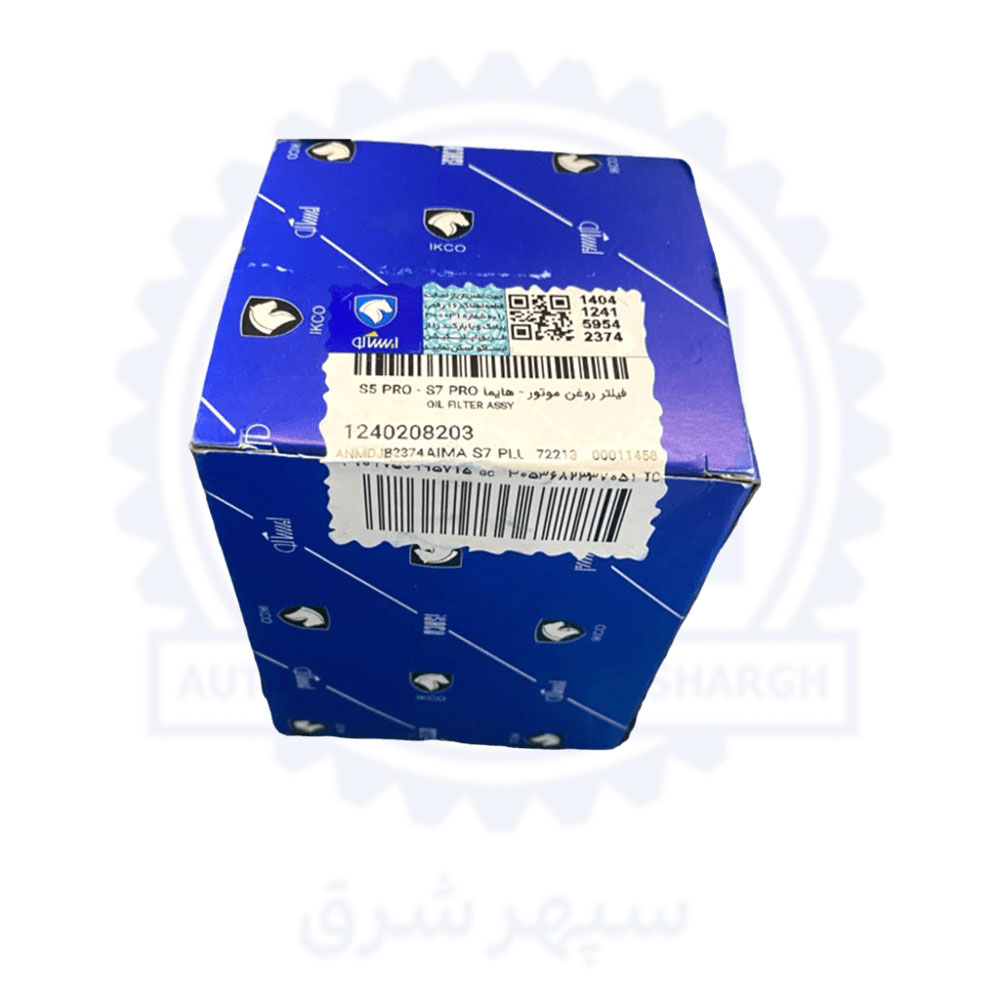 فیلتر-روغن-موتور-هایما-S5-PRO-–-S7-PRO فیلتر روغن موتور هایما S5 PRO - S7 PRO 12402082SA1G-14-302 - Image 1