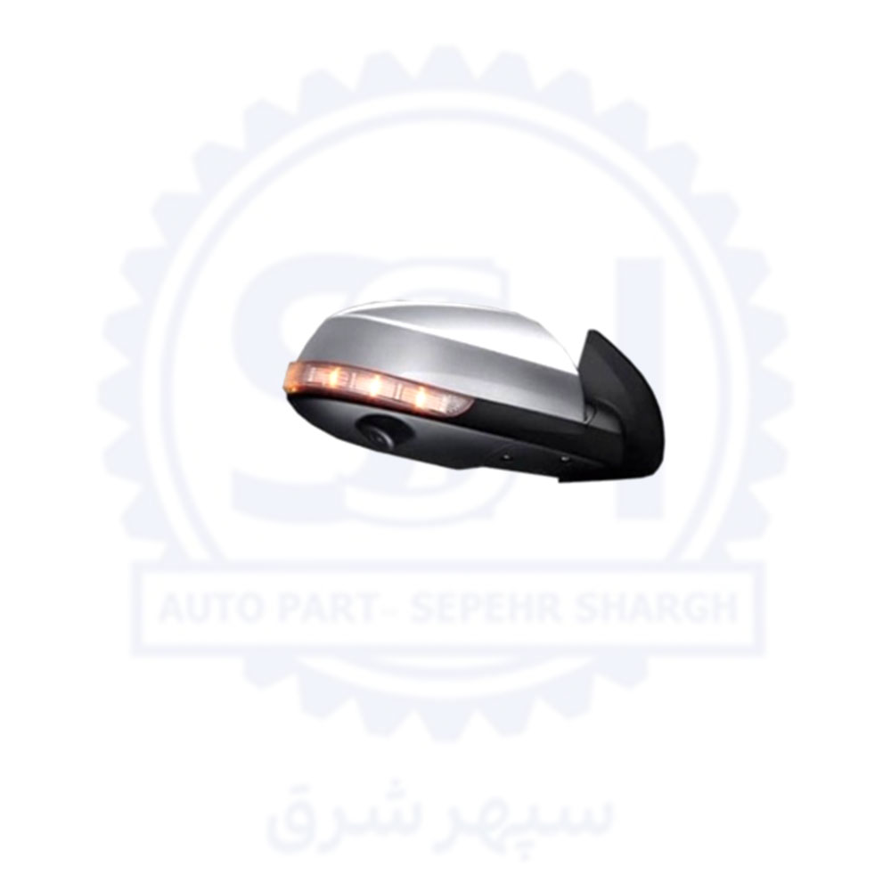 آینه-جانبی-راست-كامل-S5 آینه جانبی راست كامل S5 و+S5 شرکتی (جهت S5 6AT تا لات 21012) 00101305 SA22-69-120 - Image 1